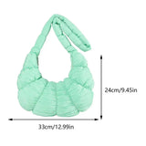 Hjemix | Puff Croissant Skulderveske