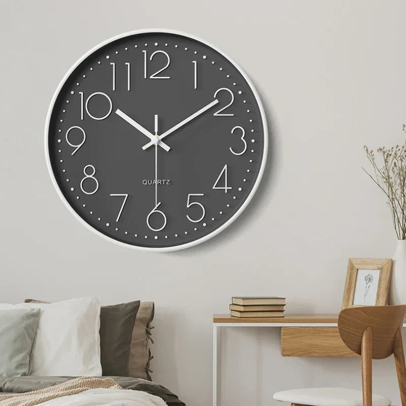 Hjemix | Moderne Minimalistisk Nordisk Veggklokke