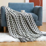 Hjemix | Nordic Style Dick Strikket Teppe