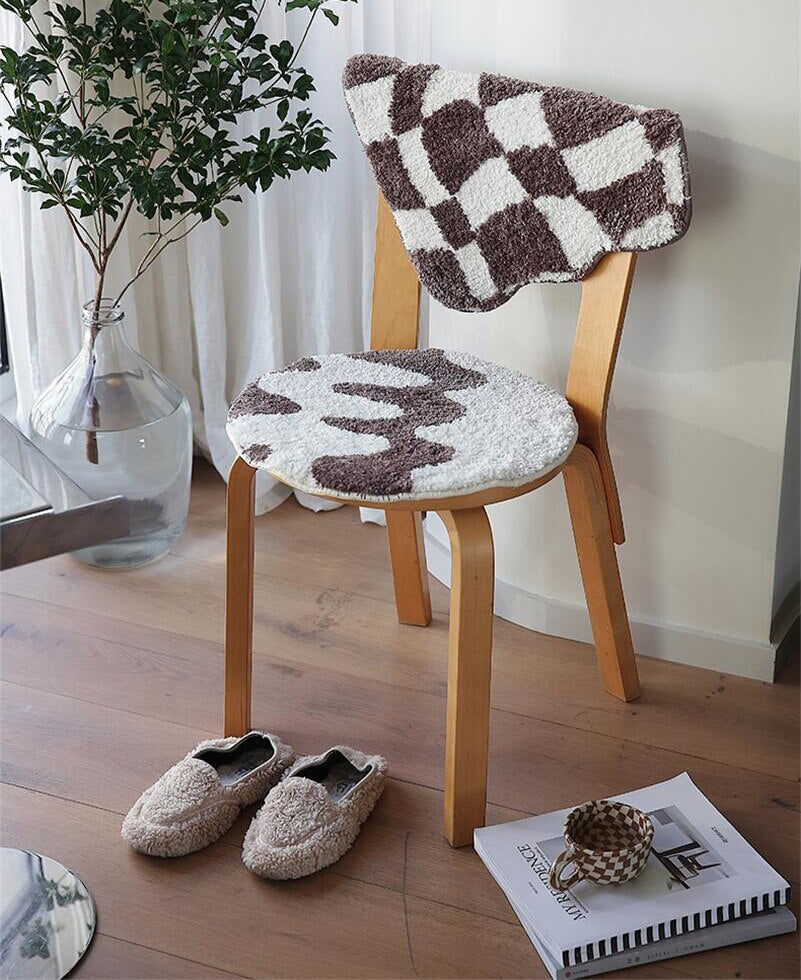 Hjemix | Bølgete Rutenett Setetrekk