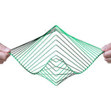 Hjemix | Dream Atellani Square Wave Spin for å avlaste magiske vindklokker for oppheng utendørs som solfangere for hagedekorasjon