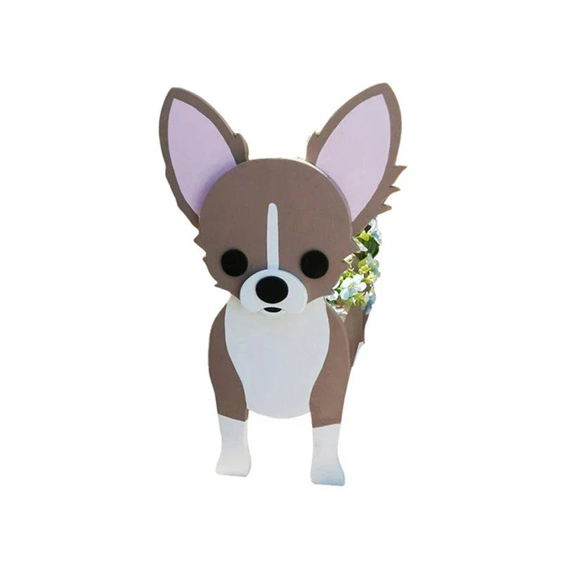 Hjemix | Blomsterpotte - Pawsome - Hundepotte - Ulike raser