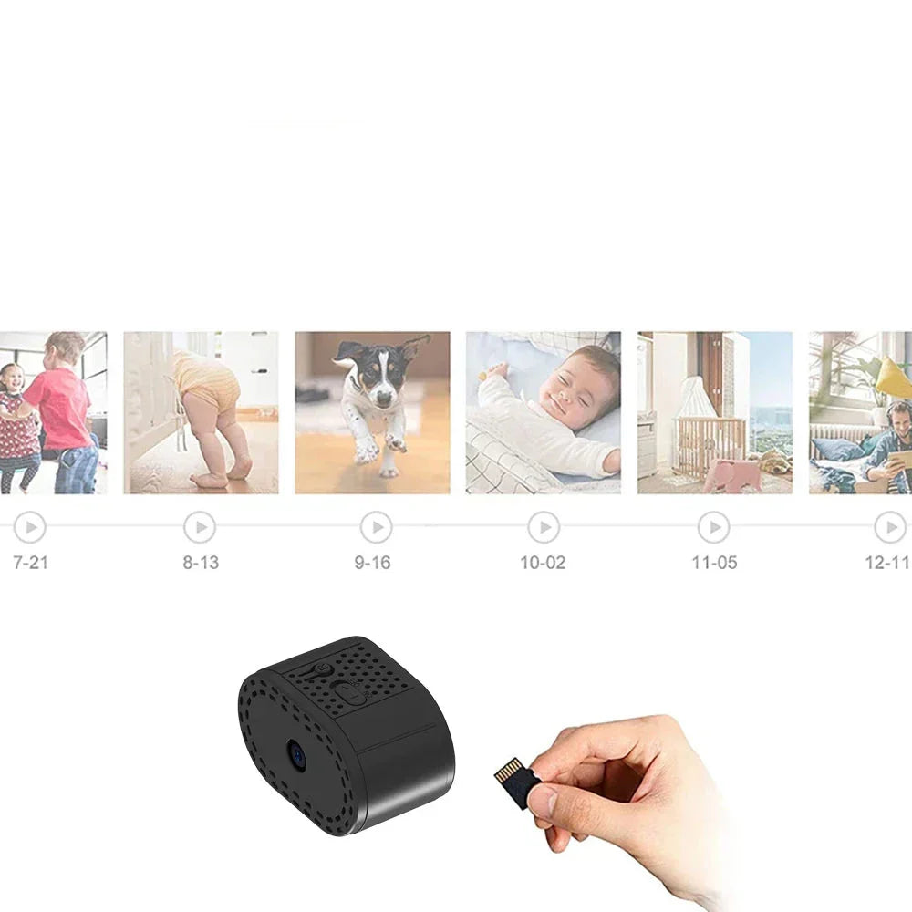 Hjemix | MiniGuard trådløst WiFi sikkerhetskamera