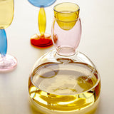 Hjemix | Kalk og karaffel laget av farget glass av Phillips