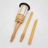 Hjemix | Sollykt 5-delt sett | Flammeeffekt LED hagebelysning | Solcelledrevet | Dekorativt lys for utendørs