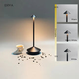 Hjemix | Oppladbar Bordlampe Kreativ Spisestue Berøring Led Pina pro Bordlampe Hotell Bar Kaffe Skrivebordslampe Dekorativ Skrivebordslampe