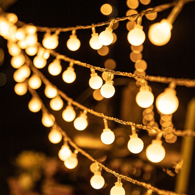 Hjemix | LED Fe Bubble Snor Lys Festlige Lys