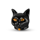 Hjemix | 925 Sølv Gylden Leopard Charms Perler Fargerik Kameleon Nesehorn Løve Skarabé Katt Anheng Kompatibel med Original Pandora Armbånd Smykker
