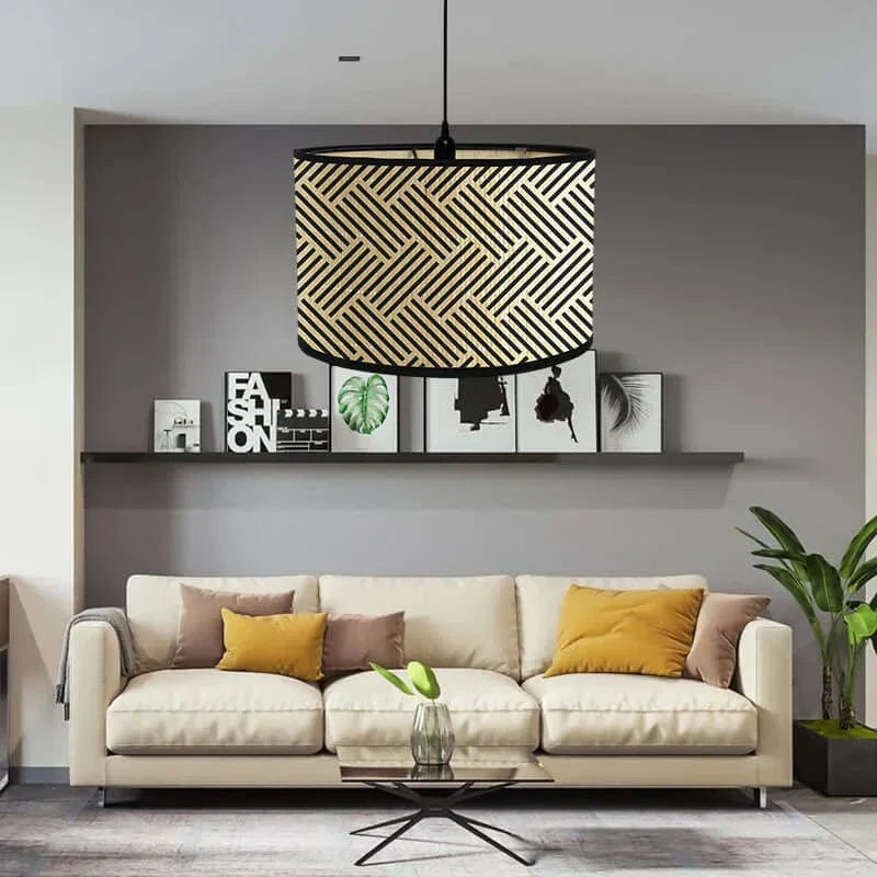 Hjemix | Art Deco Trommel Lampeskjerm