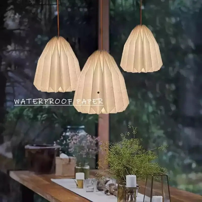 Hjemix | Elegant origami-inspirert papirlanterne