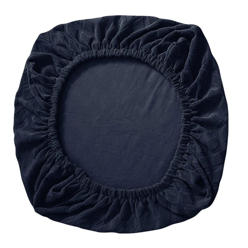 Hjemix | Spandex elastisk kontorstol trekk Jacquard sete trekk ananas mesh fleece beskyttende trekk elastisk datastol beskytter