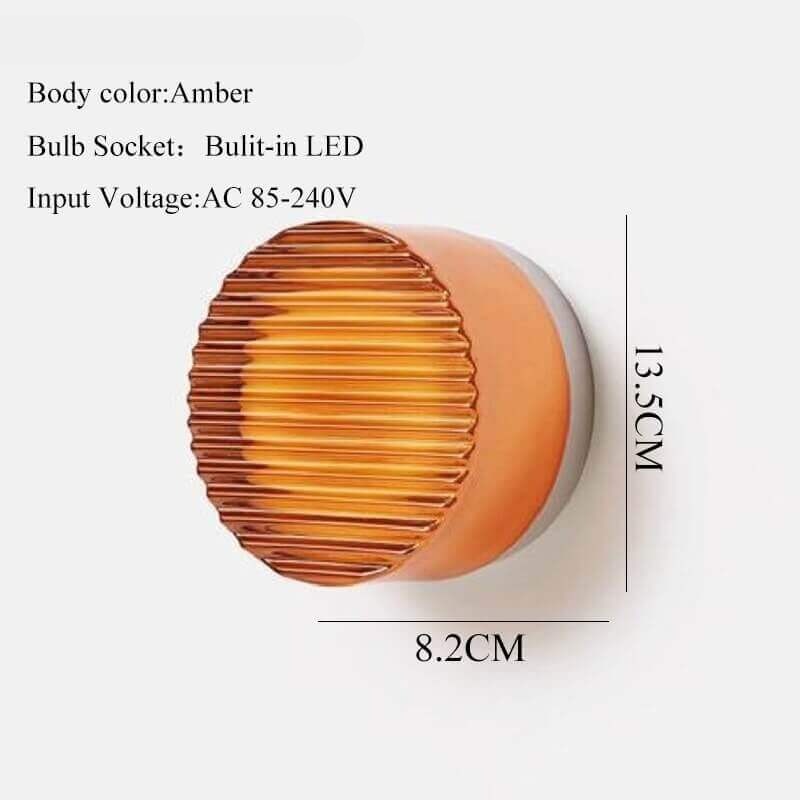 Hjemix | Futuristisk og unik solid Plexiglass vegglampe