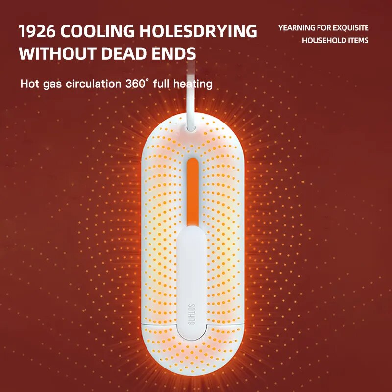 Hjemix | Strekkbar Bærbar Elektrisk Steriliserings Sko Tørker