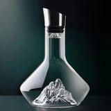 Hjemix | 1500ml Iceberg Decanter Kreativ blyfri krystallmateriale luksus høy-kvalitets hjem rødvin vin distributør karaffel vin mugge