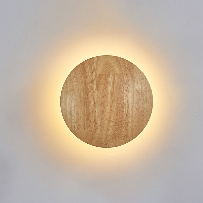 Hjemix | Moderne Minimalistisk Rund Uregelmessig Oval Tre LED Vegglampe for Stue