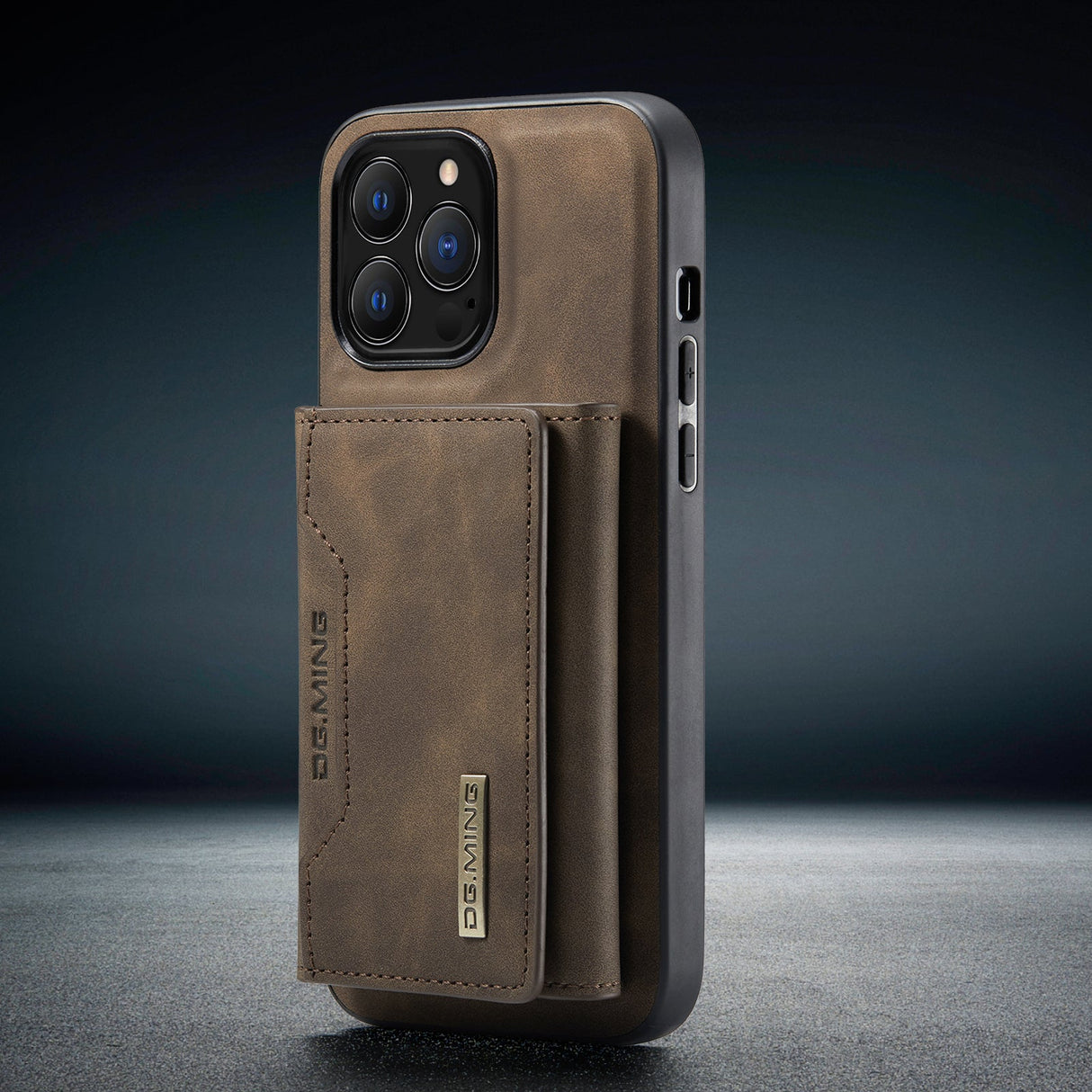 Hjemix | 2 i 1 avtakbar skinnlommebokdeksel for iPhone