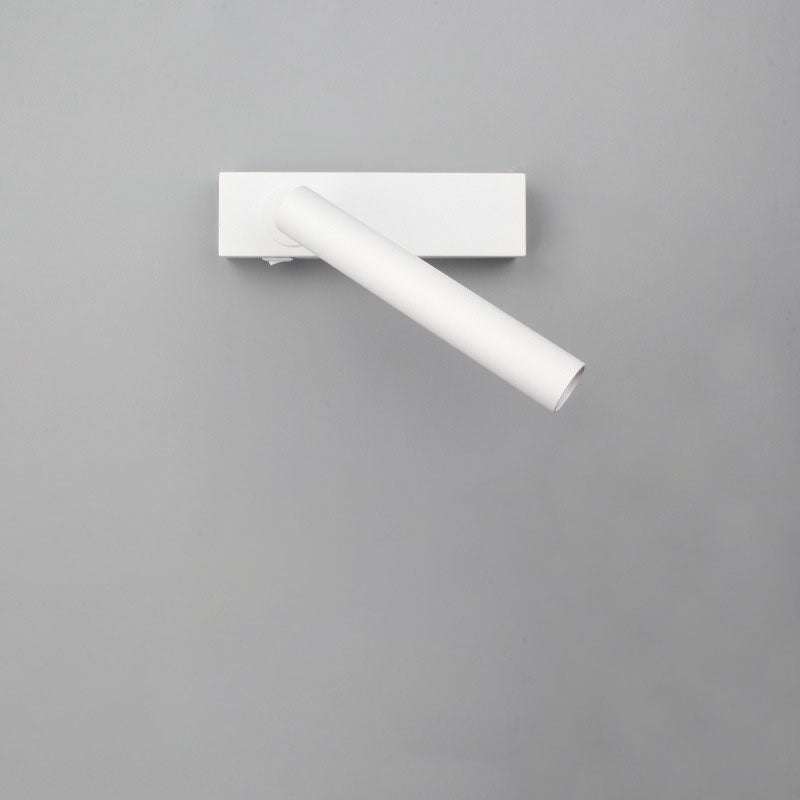 Hjemix | LumeFocus Rek rektangulær LED Vegglampe | Justerbar Vinkel | Minimalistisk Design | Leselampe | Varmt Lys