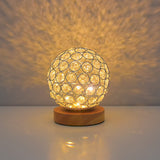 Hjemix | Moderne Minimalistisk Rund USB Oppladbar LED Nattlampe Bordlampe