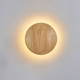 Hjemix | Moderne Minimalistisk Rund Uregelmessig Oval Tre LED Vegglampe for Stue
