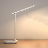 Hjemix | Moderne Dobbel Follbar Øyepleie Trådløs Oppladbar LED Skrivebordslampe