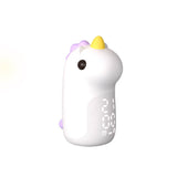 Hjemix | Unilora DreamLight Vekkerklokke | Enhjørning Design | Timer & LED Nattlampe | Barnerom Dekor