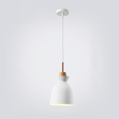 Hjemix | AuroraLite Nordic Pendant Lamp | Metal Design | 1-Light | Modern Color Options