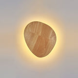 Hjemix | Moderne Minimalistisk Rund Uregelmessig Oval Tre LED Vegglampe for Stue