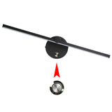 Hjemix | Nordisk Minimalist Aluminium Lang Stangbryter LED Speil Vegglampe