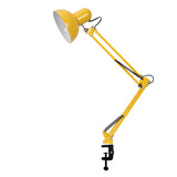 Hjemix | Moderne minimalistisk sammenleggbar bordlampe med lang arm og klemme laget av ABS med 1 lys for soverommet