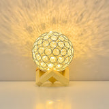 Hjemix | Moderne Minimalistisk Rund USB Oppladbar LED Nattlampe Bordlampe