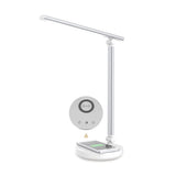 Hjemix | Minimalistisk Intelligent Firkanthåndtak Sammenleggbart USB LED Skrivebordslampe