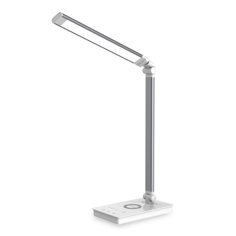 Hjemix | Minimalistisk Intelligent Firkanthåndtak Sammenleggbart USB LED Skrivebordslampe