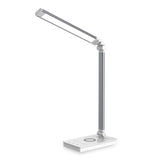 Hjemix | Minimalistisk Intelligent Firkanthåndtak Sammenleggbart USB LED Skrivebordslampe