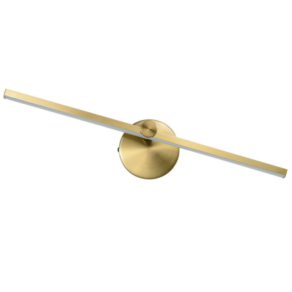 Hjemix | Nordisk Minimalist Aluminium Lang Stangbryter LED Speil Vegglampe