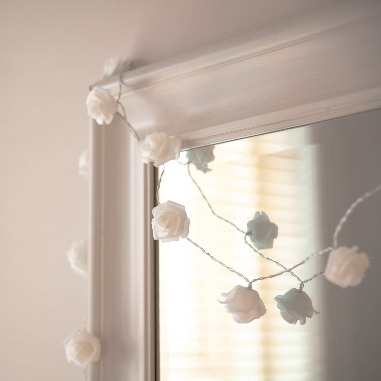 Hjemix | 30 LED Rose Fe Fairy Lights varm hvit