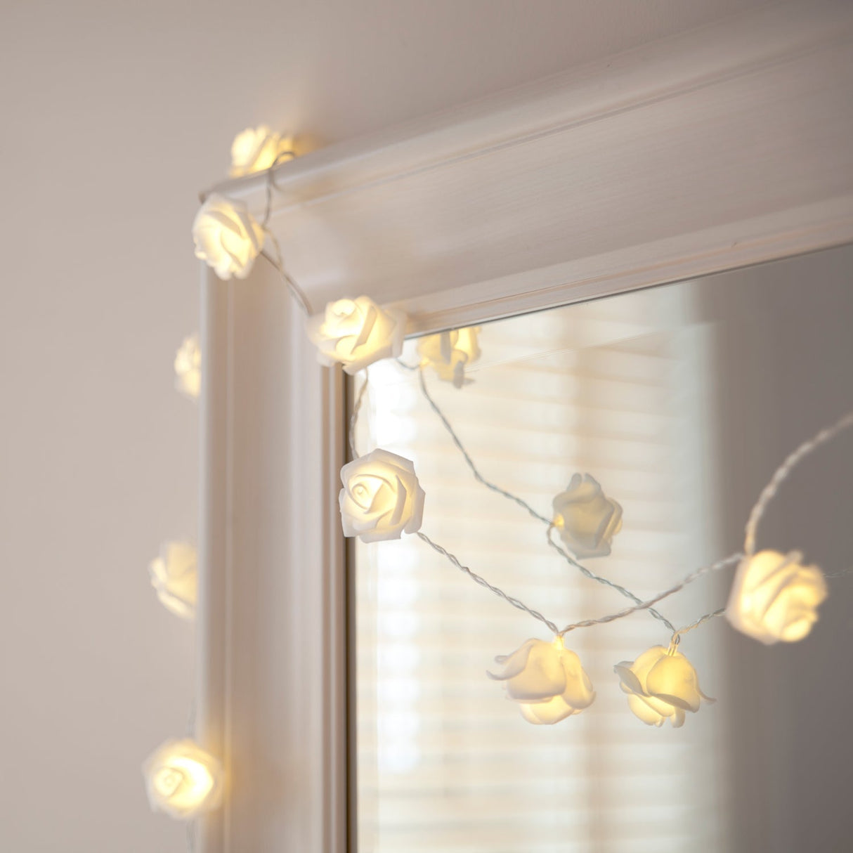 Hjemix | 30 LED Rose Fe Fairy Lights varm hvit