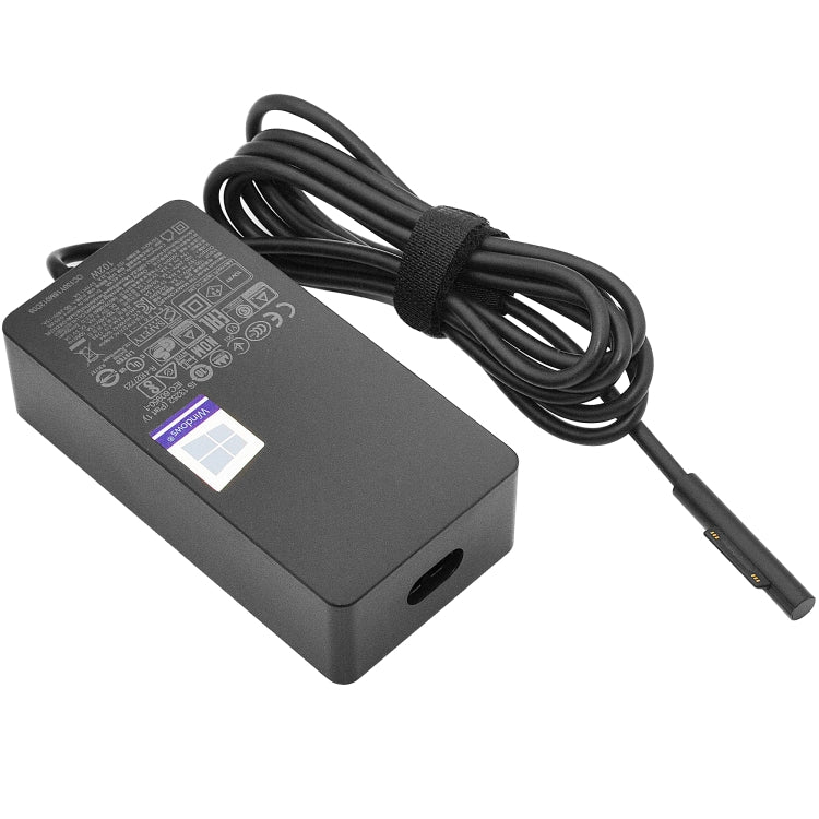 Hjemix | 102W Strømadapter Lader 1798 15V 6.33A for Microsoft Surface Book 2