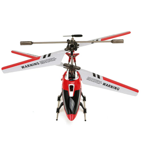 Hjemix | Uknuselig 3.5CH RC Helikopter Mini RC Helikopter med Gyro Karmesinrød