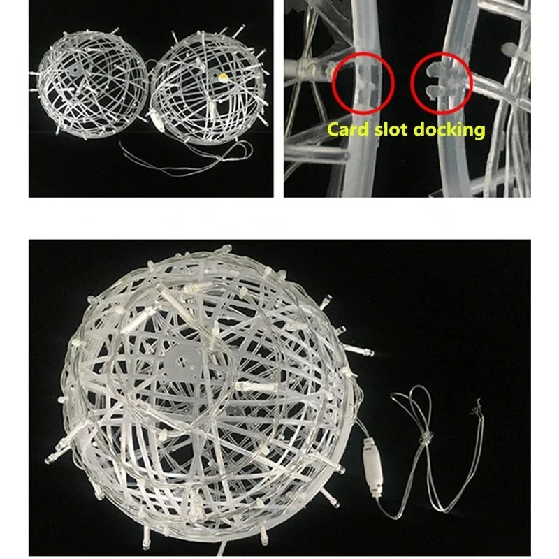 Hjemix | Sphere - Rattan Festbelysning