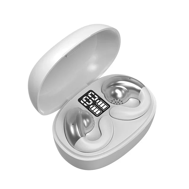 Hjemix | Super Lett Benledning Bluetooth Trådløse Sports Ørepropper Hodetelefoner