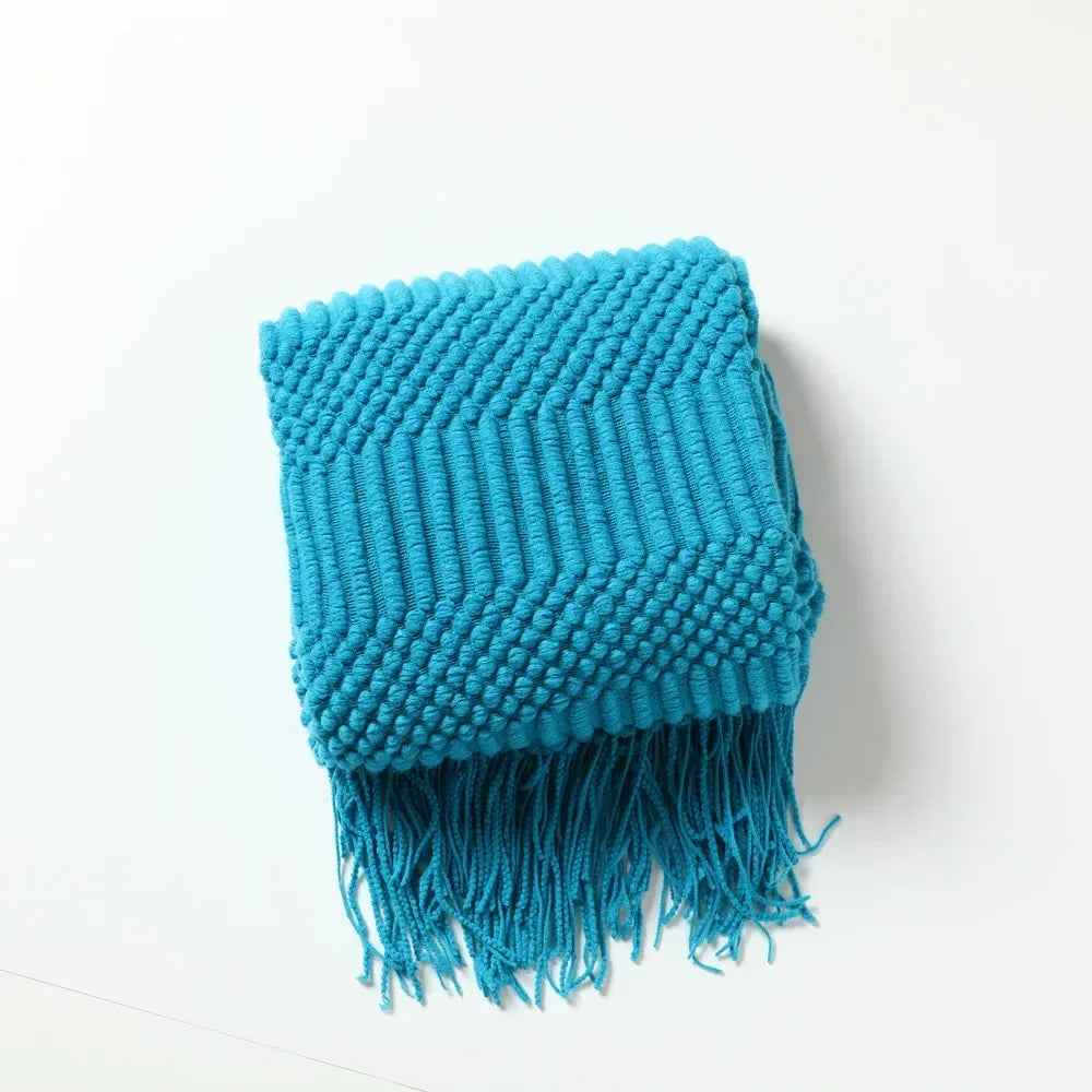 Hjemix | Nordic Style Dick Strikket Teppe