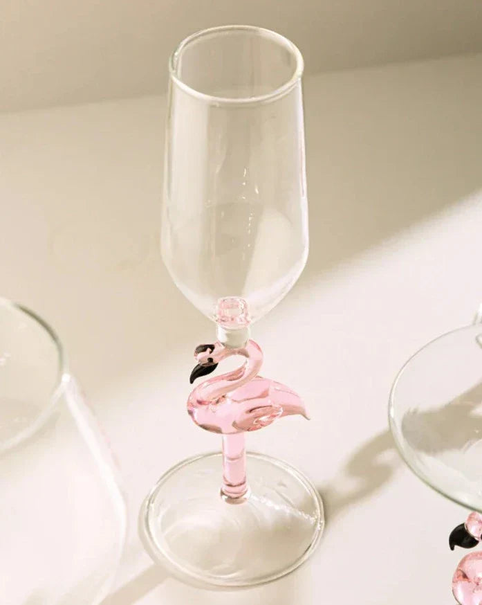 Hjemix | Flamingo Glassware