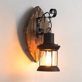 Hjemix | Retro Lantern Lamp Industriell Lantern Vegglampe