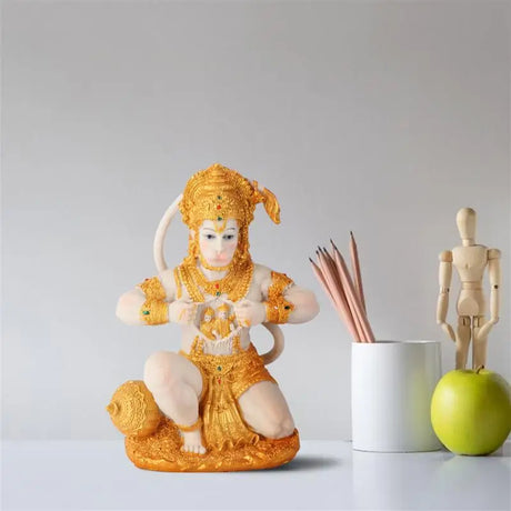 Hjemix | 1 Stykke Hanuman Buddha Ape Gud Figur Southeast Asian Stil Hjem Skulptur Herre Hanuman Statue Buddha Figur Ornament