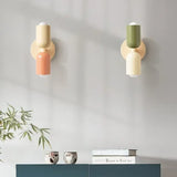 Hjemix | Nordisk LED Vegglampe Moderne Minimalistisk Krem Dobbel Hodelampe for Stue Soverom Ved Skrivestue Innendørs Dekorasjonsarmatur