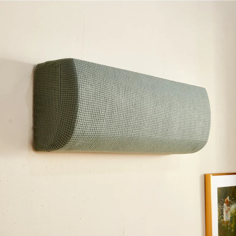 Hjemix | Polar Fleece Klimaanlegg dekning: Veggmontert anti-støv beskyttelse, lett å rengjøre polyester AC dekning for husholdningsbruk