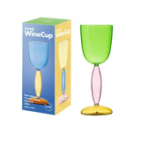 Hjemix | Borosilicate 3-Farge Glass - Vin Glass