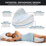 Hjemix | Ortopedisk Minne Skum Leggpute - ComfortFoam