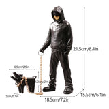 Hjemix | Dropshipping Banksy Skulptur Kolleksjon Blomst Kastende Statue Pop Kunst Moderne Ballongjente Figur Kontor Hjem Dekorasjon