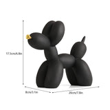 Hjemix | Luksuriøs Hjemmedekor, Ballonghund Dekorasjon, Kontorpult Tilbehør, Dyre Dekorasjon, Moderne Populær Kunst, Nordiske Statuer